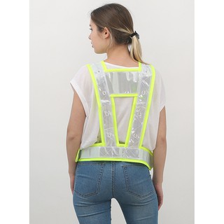 Áo phản quang có đèn LED - dùng Pin