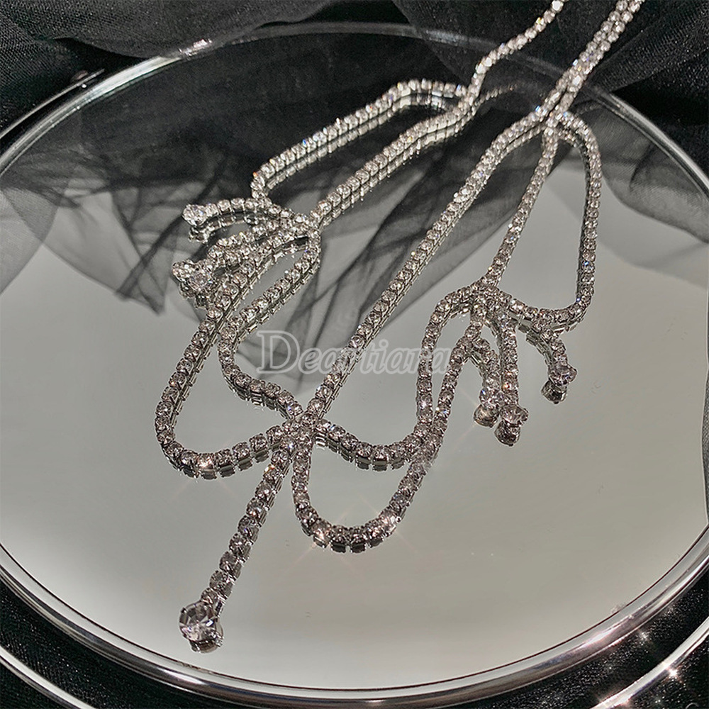 Cài tóc đính đá phong cách Ấu Mỹ thời trang