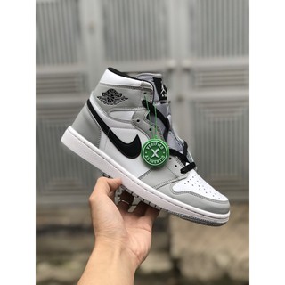 Giày Air Jordan 1 Mid Light Smoke Grey