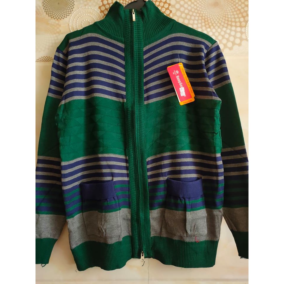 Áo khoác len trung niên dệt kim Size Đại Quảng Châu | BigBuy360 - bigbuy360.vn