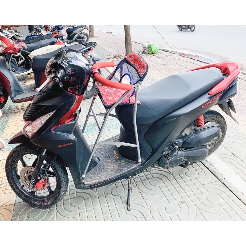 Ghế sắt có vòng xếp gọn xe Vision-Sh-Grande-Lead-Janus-SHMode-Air Blade-PCX