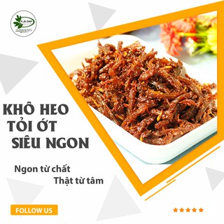 Khô Heo Tỏi Ớt 250g Thịt Lợn Khô Xé Cay Thành Từng Sợi Ngon Xuýt Xoa