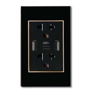 Ổ CẮM USB MẶT KÍNH CƯỜNG LỰC