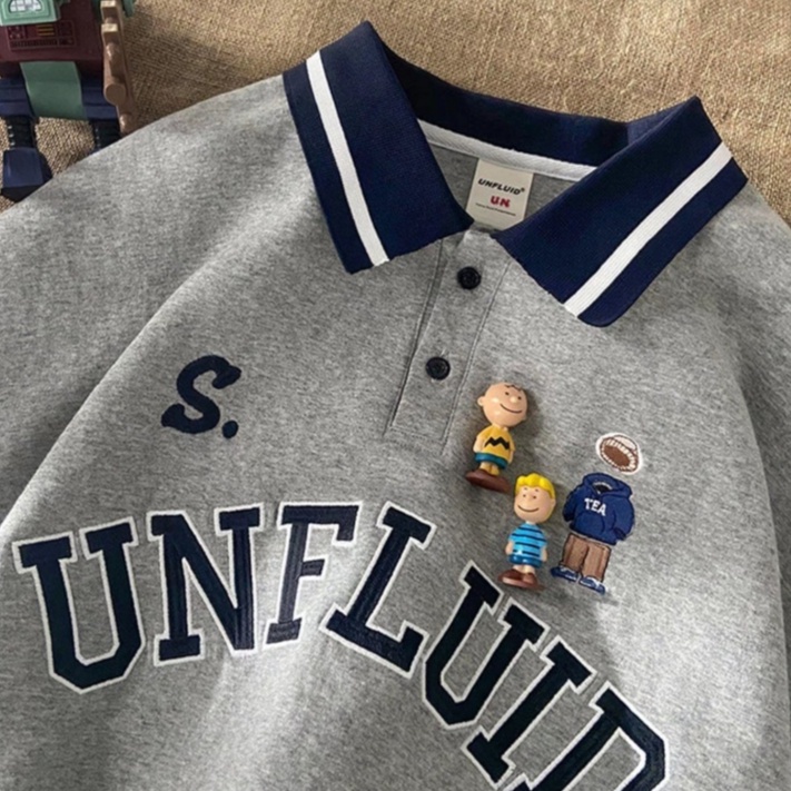 Áo Thun Polo Tay Ngắn Họa Tiết Hoạt Hình Dễ Thương Bắt Mắt Cho Nam áO KhoáC ChốNg NắNgáO Polo, Polo Man Cao CấP