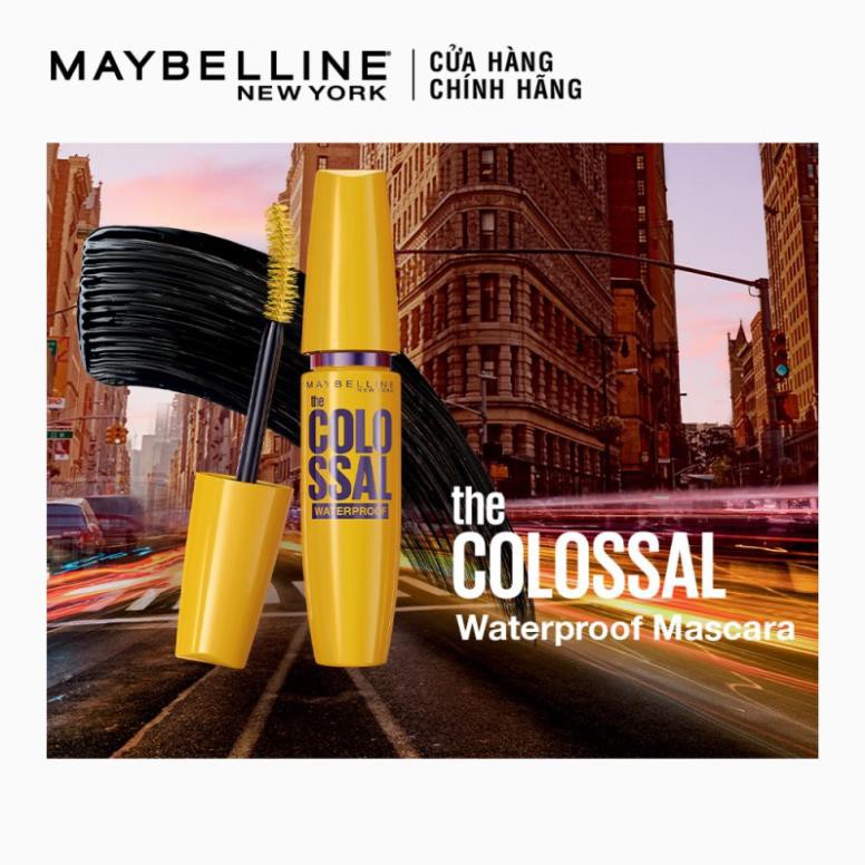 Mascara Dưỡng Mi Collagen Dày gấp 10 lần Maybelline New York Colossal Không Lem 9.2ml ZKM