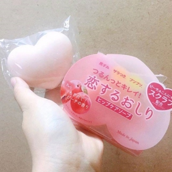 Tặng túi tạo bọt - Xà Phòng Giảm thâm mông Pelican Hip Care Soap 80gr - Chính hãng Nhật Bản - KBN