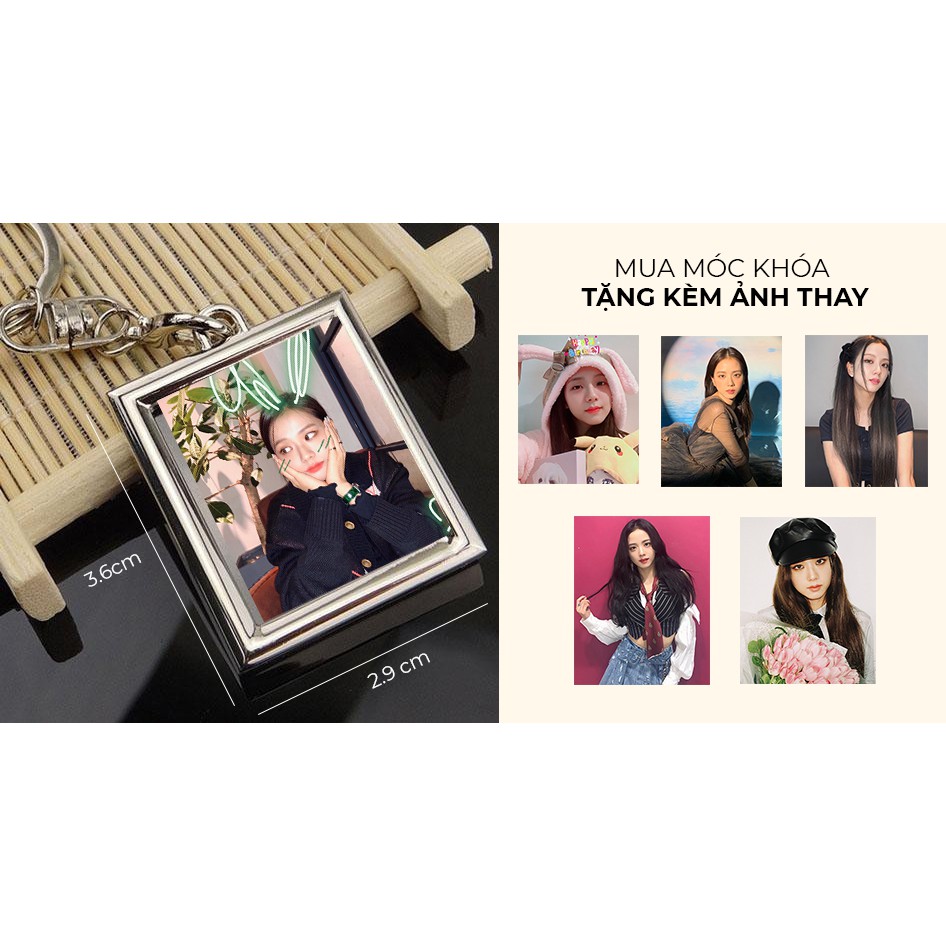 Móc Khóa Ảnh JISOO BLACKPINK