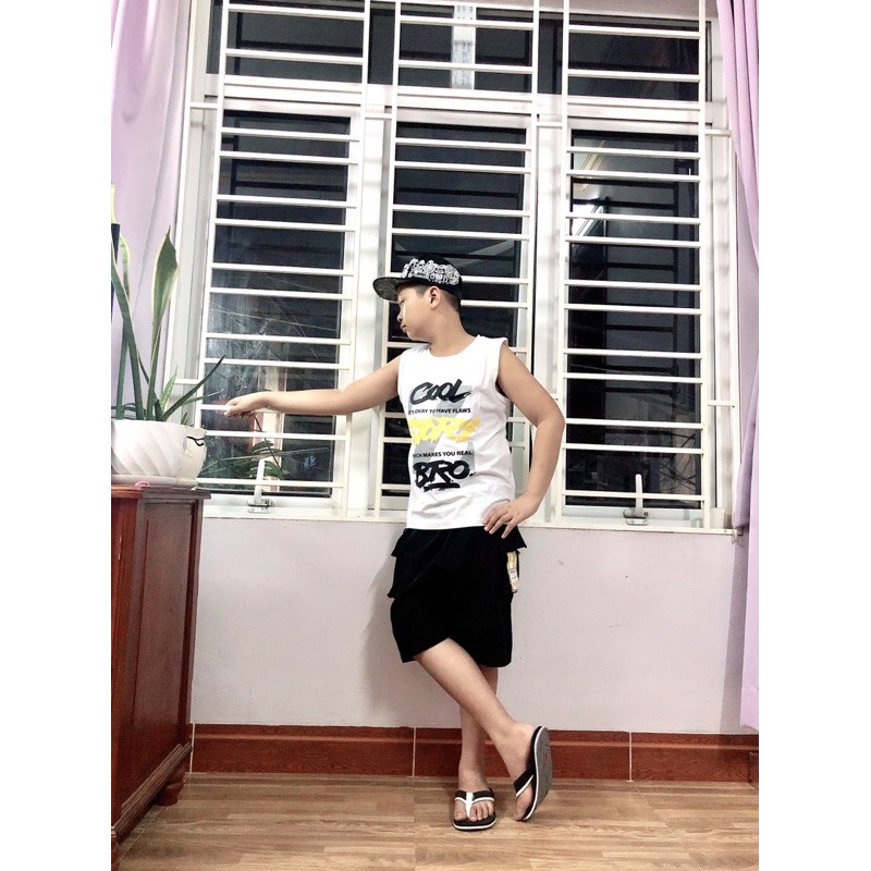 bộ Hiphop size cồ bé trai