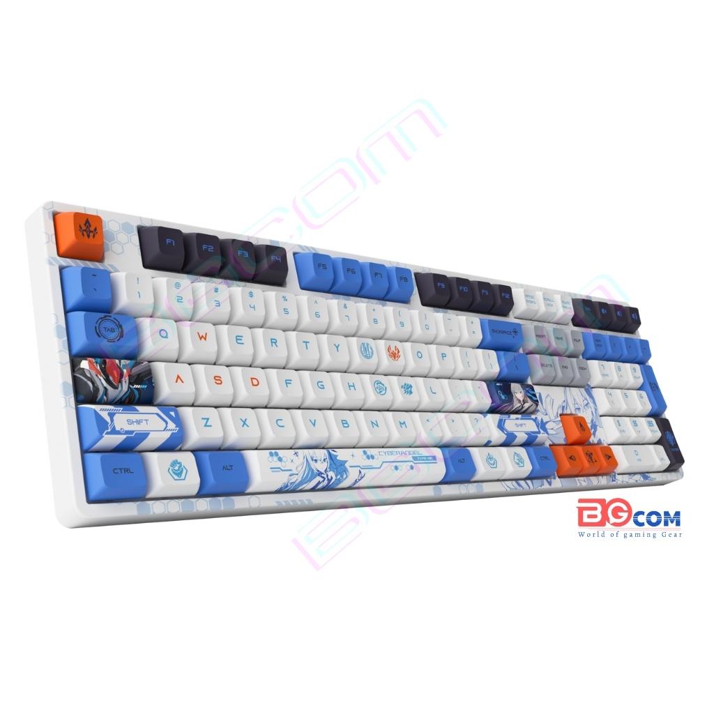 Bàn phím cơ AKKO 5108s RGB Black Pink| Sailor moon Crystal|Honkai Impact 3rd - Bronya Zaychik