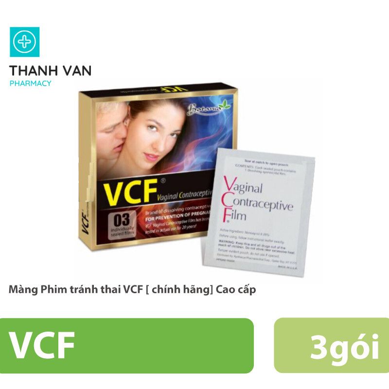 Màng Phim tránh thai VCF [ chính hãng] Cao cấp