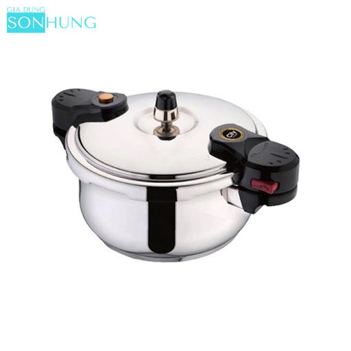 NỒI ÁP SUẤT ĐUN BẾP TỪ KITCHEN FLOWER CITY NHẬP KHẨU HÀN QUỐC