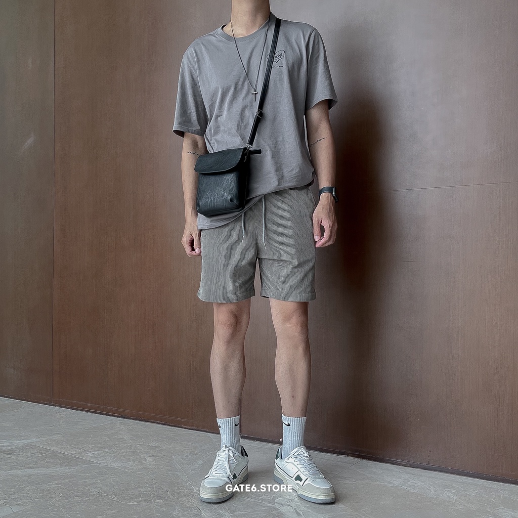 Túi đeo chéo Nam nữ EW da PU mềm, túi minibag thời trang nhỏ gọn Unisex GATE6 - 19029