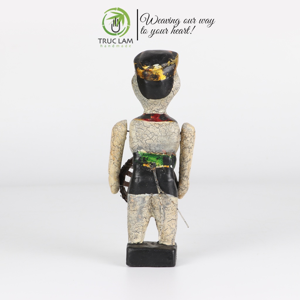 Rối Nước Gỗ Cô Xúc Tép, Ông Úp Nơm, Bà Quang Gánh - Trúc Lâm Handmade