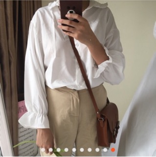 [ ORDER] Áo sơ mi Ulzzang tay bồng