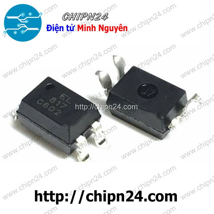 [2 CON] Opto Dán EL817S-C SOP-4 (EL817S1-C PC817 EL817 B/C) [SMD Dán]