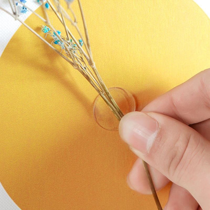 Bộ 70 Băng Keo Dán Bong Bóng Trong Suốt Hai Mặt Dùng Trang Trí DIY