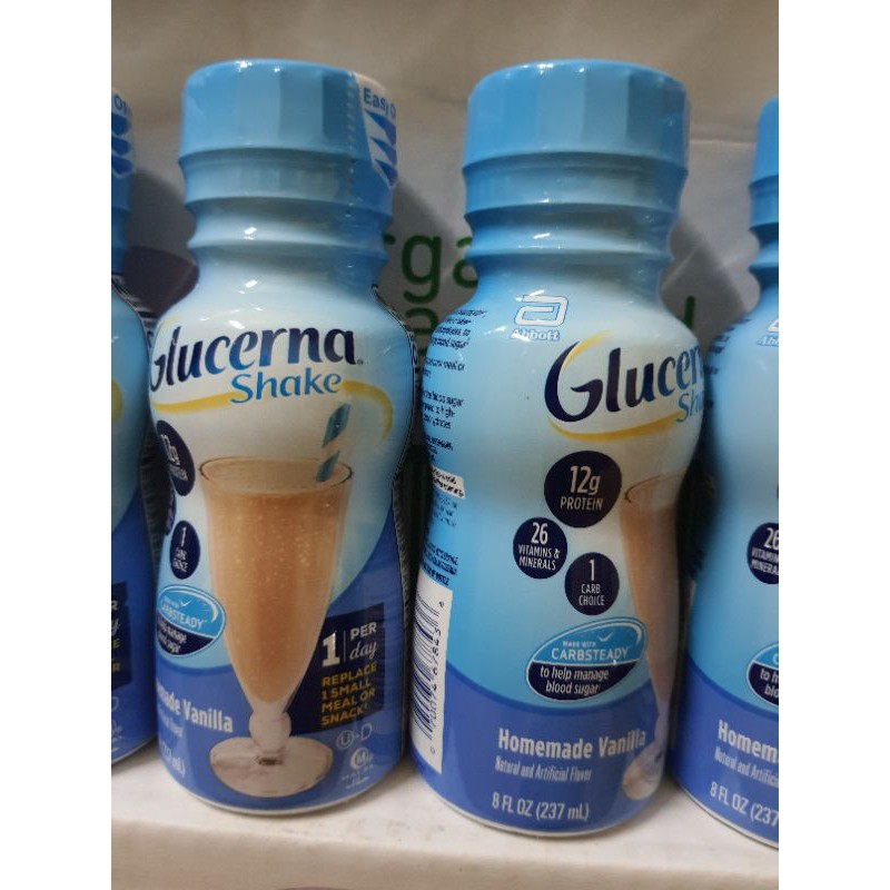 (Date T7/2022)Combo 24 chai Sữa nước Glucerna dành cho người tiểu đường của Mỹ