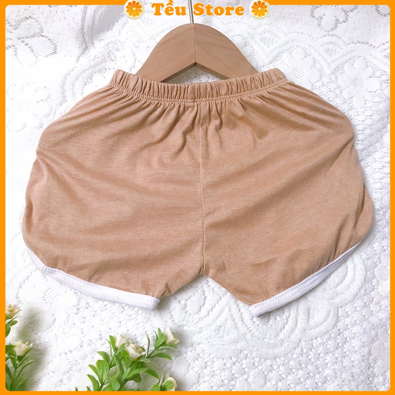 Quần Đùi Cho Bé Trai &amp; Bé Gái, Quần Chục Bé Trai Bé Gái Cotton Co Giãn 6 - 18kg Tều Store Đủ Size Cho Bé Từ 0 - 6 Tuổi