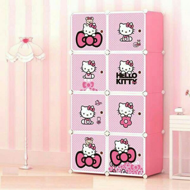 Tủ nhựa ghép 8 ngăn size lớn sâu 47cm.hàng đẹp.
