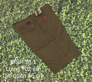 SIZE 38 : SHORT KAKI NAM PHONG CÁCH LỊCH LÃM