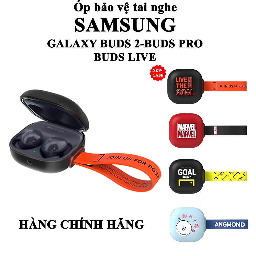 Ốp bảo vệ tai nghe Samsung Galaxy Buds 2 Pro/Buds Pro/Buds2/Buds Live