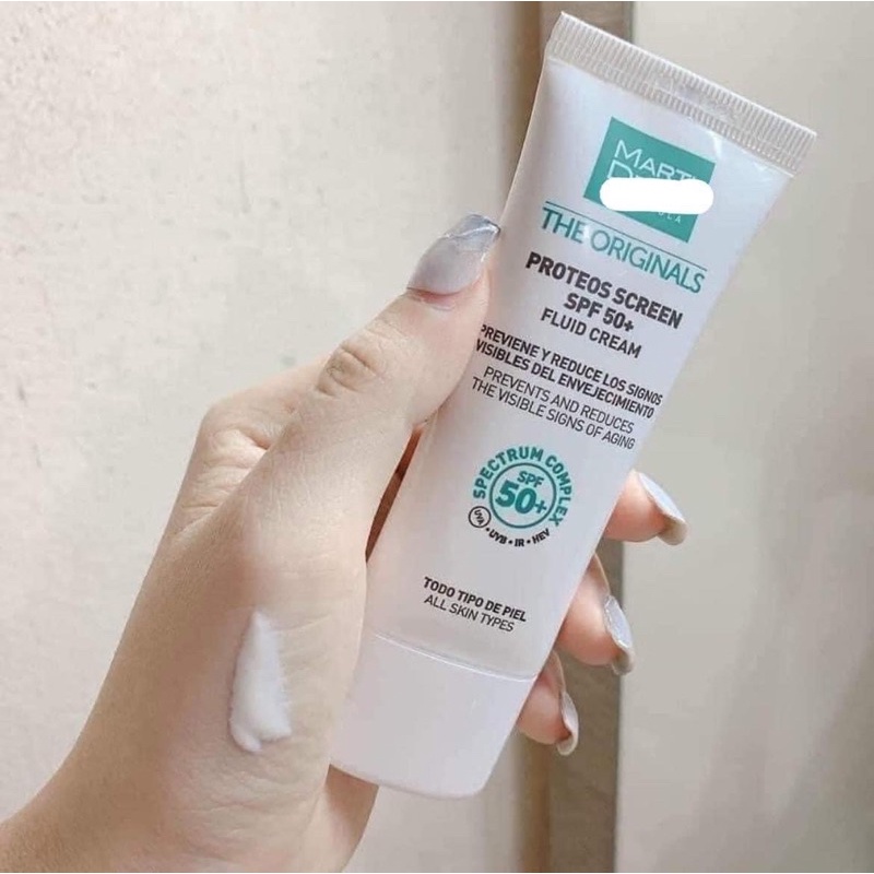 Kem chống nắng quang phổ rộng Marti chống tia sáng xanh