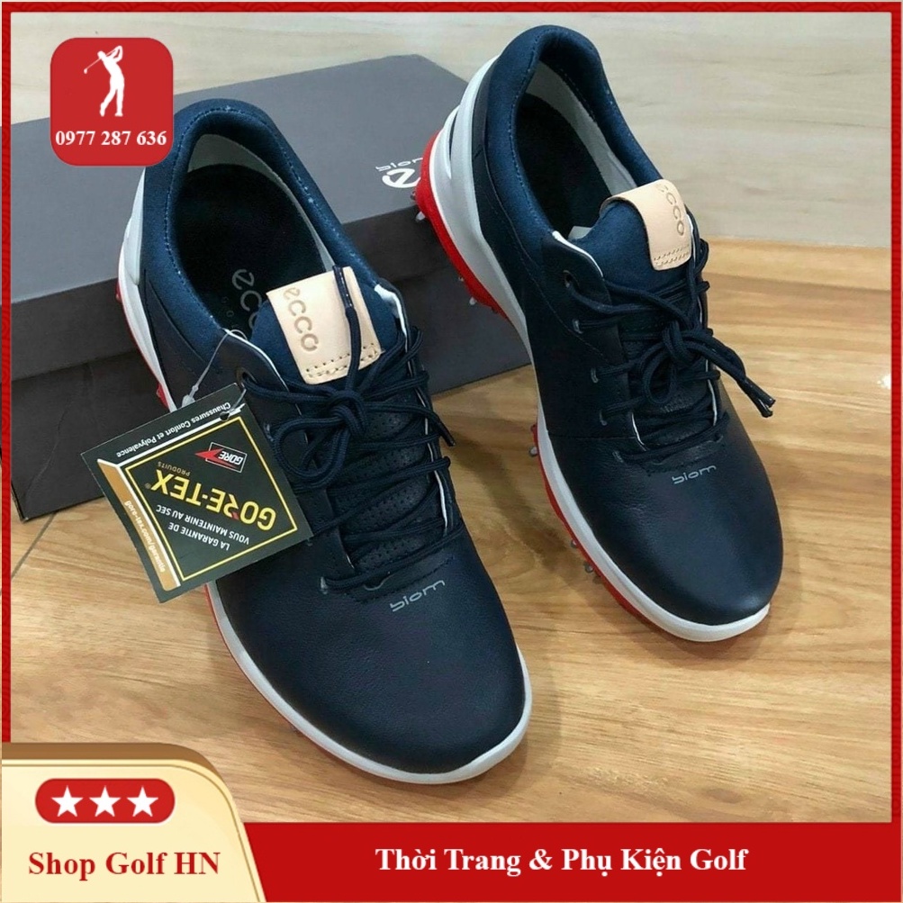 Giày golf Ecco nam đế đinh êm chân thoáng khí chống nước tốt bản cao cấp - TG054