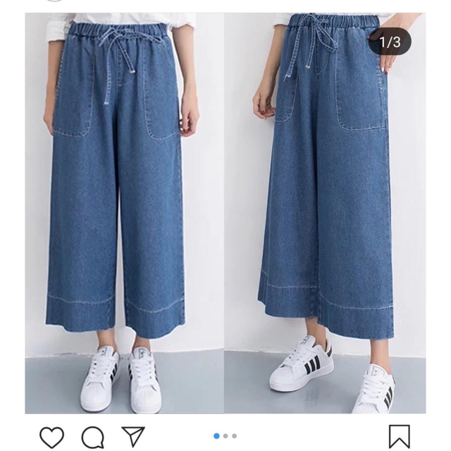 Quần ống rộng bigsize