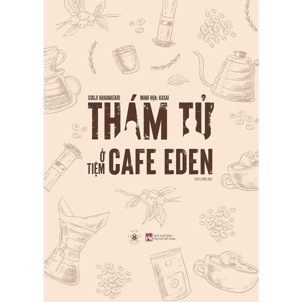 Sách Thám Tử Ở Tiệm Cafe Eden - Tặng Kèm 1 Poster A3 Gập