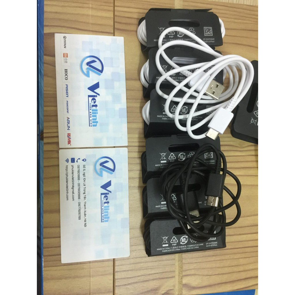 Cáp Samssung NOTE 10/S10 TRẮNG/ĐEN dây sạc micro usb,cáp type c,chuẩn điện 5v-2a,dùng tốt cho các dòng cao cấp,S8,S9,S10
