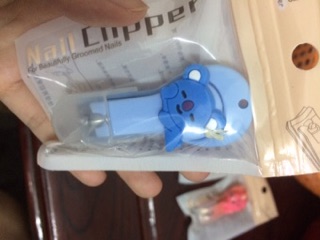 Cắt móng tay BT21 (ảnh thật tại shop)