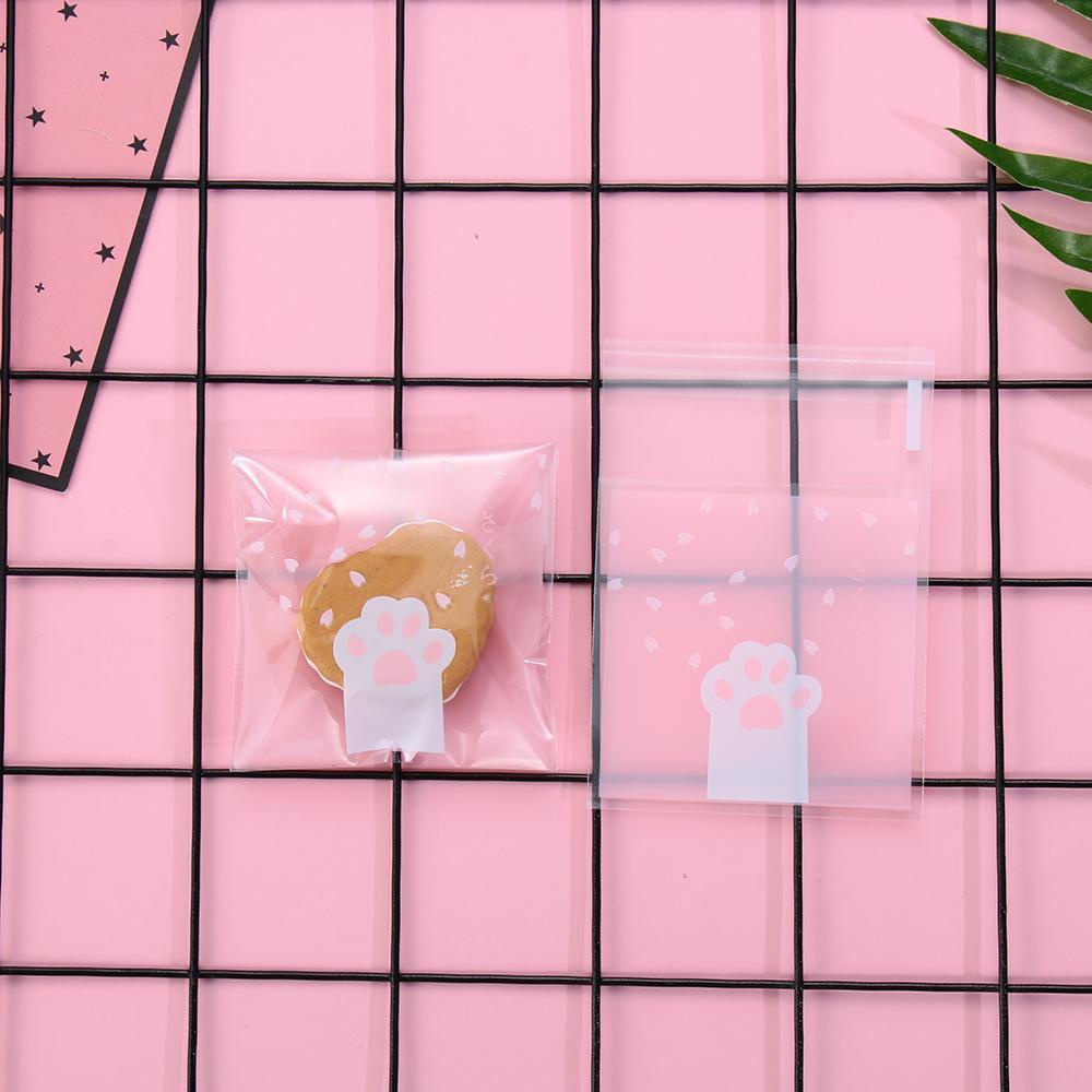 Set 95 Túi Đựng Kẹo Hình Mèo Dễ Thương Chất Lượng Cao