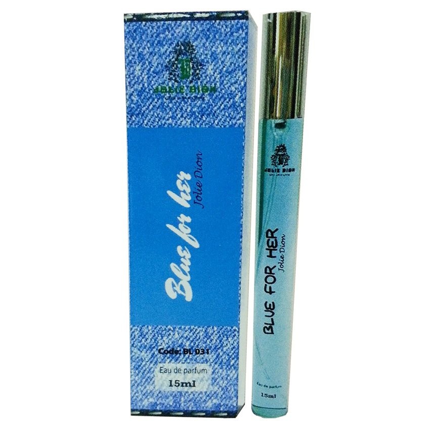 Nước hoa nữ sang trọng BLUE FOR HER Eau de Parfum 15ml