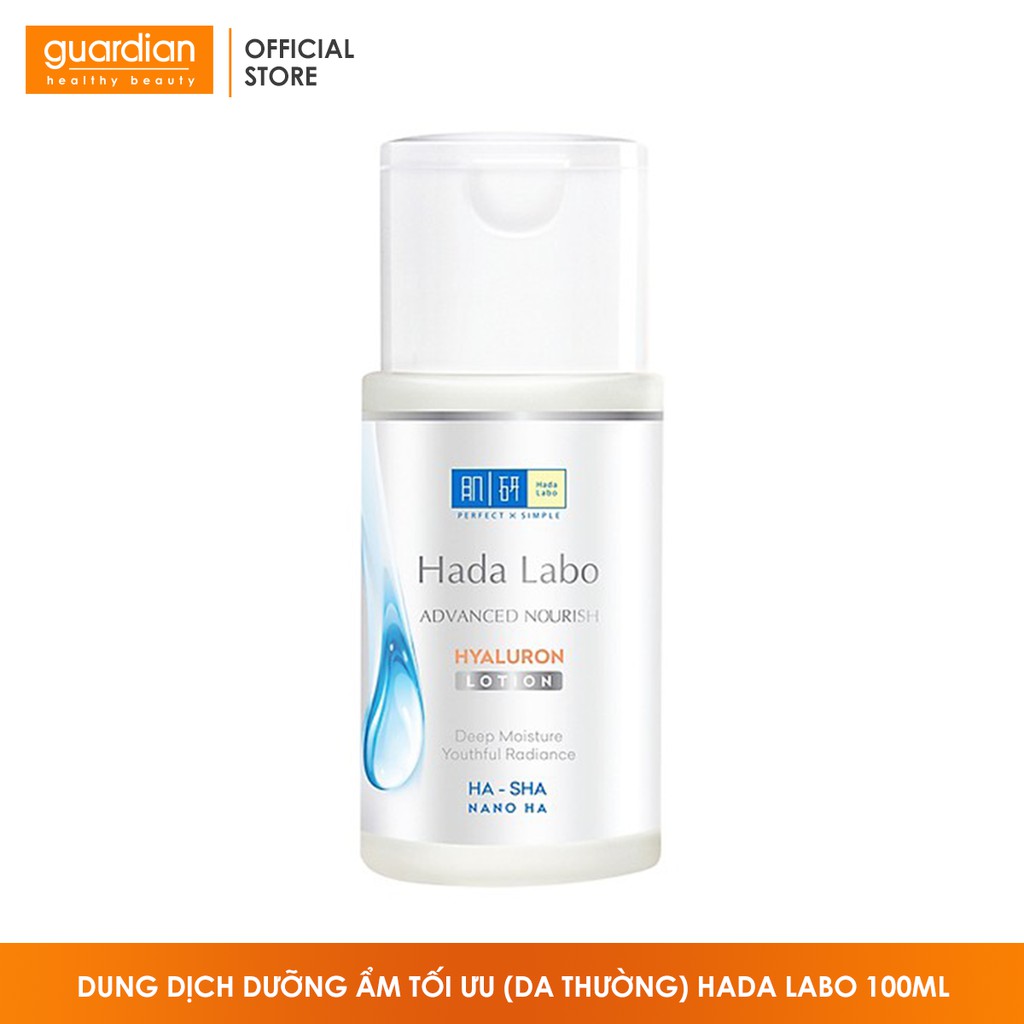 Dung dịch dưỡng ẩm tối ưu (da thường) Hada Labo 100ml | BigBuy360 - bigbuy360.vn
