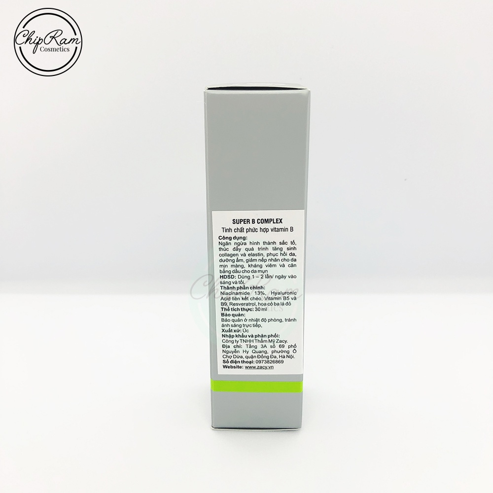 Tinh chất sáng da ngừa mụn Asap Super B Complex 30ml