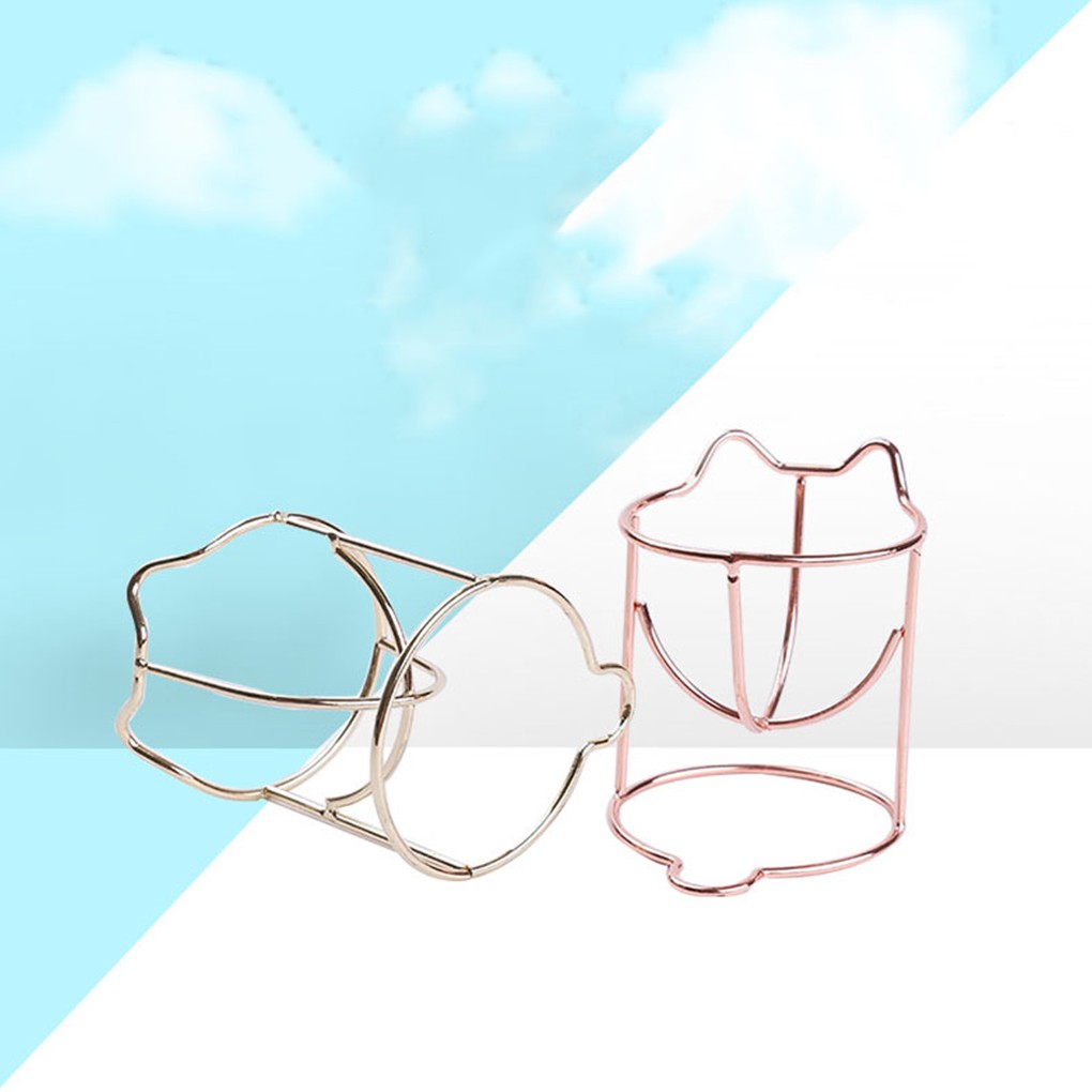 [Hàng mới về] Giá đỡ mút trang điểm hình mèo dùng trưng bày đẹp mắt | BigBuy360 - bigbuy360.vn