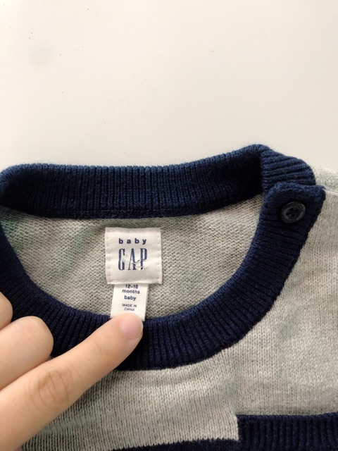 [Hình thật] Áo len G.a.p cho bé trai