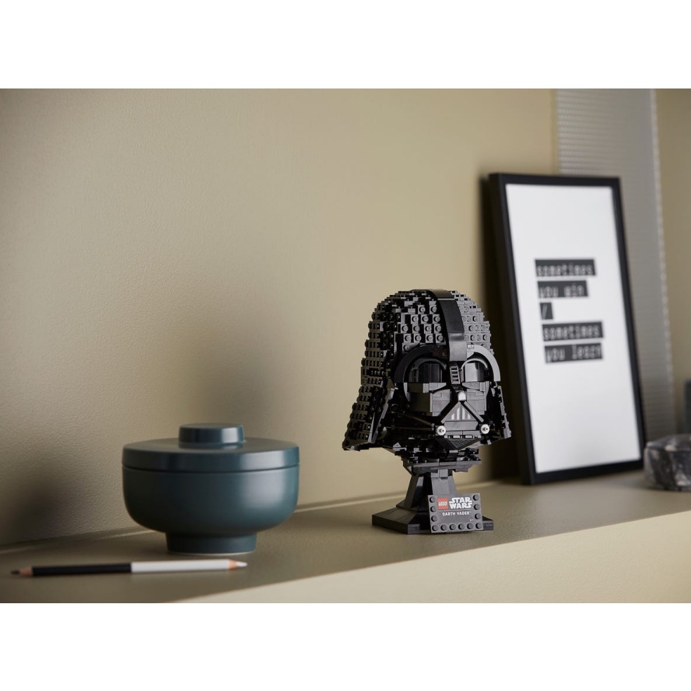 Lego HaHa - Lego Star Wars - Darth Vader Helmet - Nón nhân vật Darth Vader - 75304