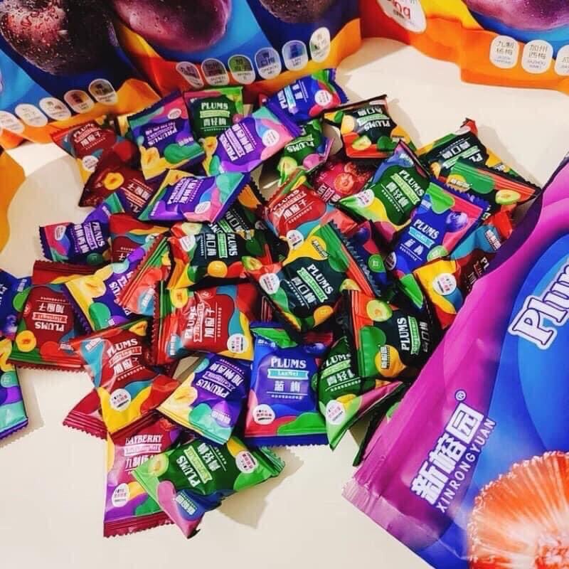 Ô Mai Weisiel Plums Mix 5 vị gói 500g - Colorful Plum