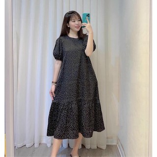 Đầm váy freesize bi đen đuôi cá
