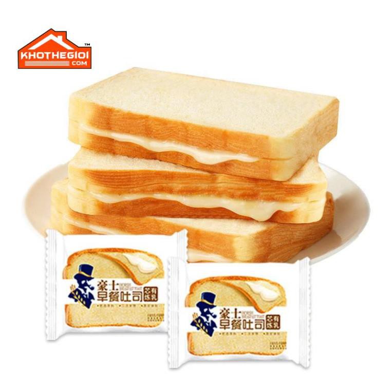 【Thùng 1KG】Bánh mì Sandwich nhân sữa chua Horsh đài loan