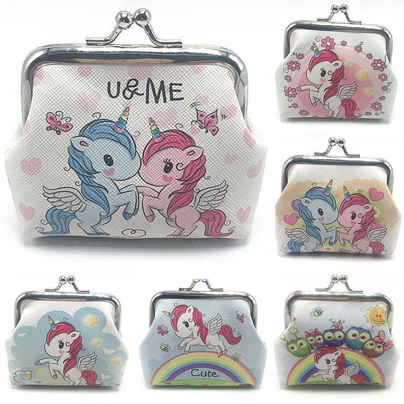 Túi nhỏ đựng tiền xu chất liệu da cho nữ