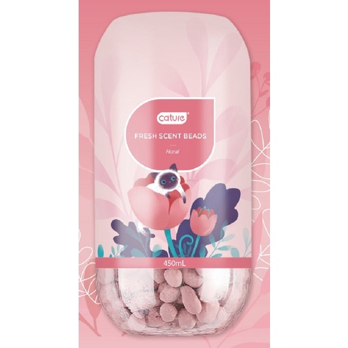 Viên khử mùi cát cature, hạt thơm cát mèo, thích hợp cho phòng kín 20G - ameo pet home