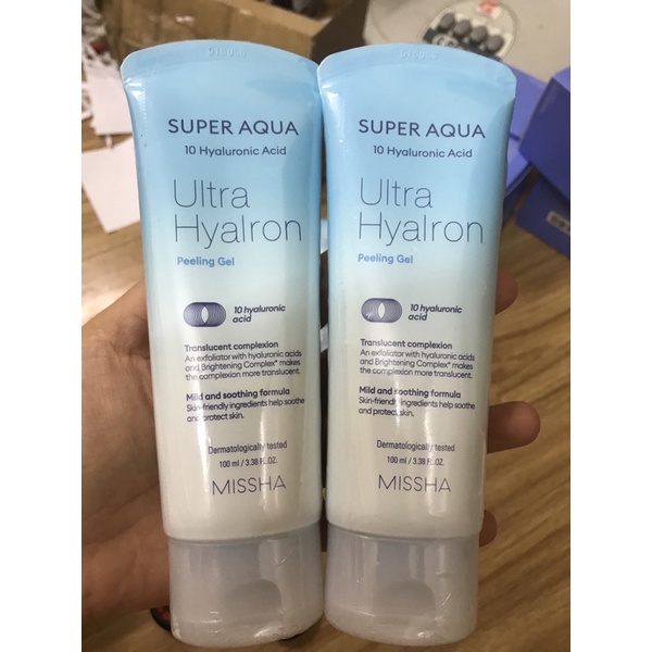 TẨY TẾ BÀO CHẾT MISHA SUPER AQUA D- TOX