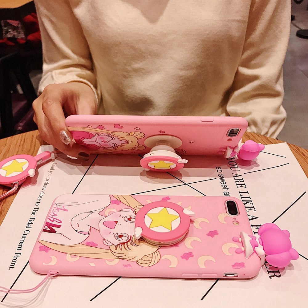 Ốp điện thoại silicone hình Sailor Moon cho SAMSUNG GALAXY A51 A71