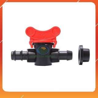 Combo 10 Van khởi thủy ống LDPE 16mm dùng trong hệ thống tưới - khởi thủy có van kèm roăng cao su