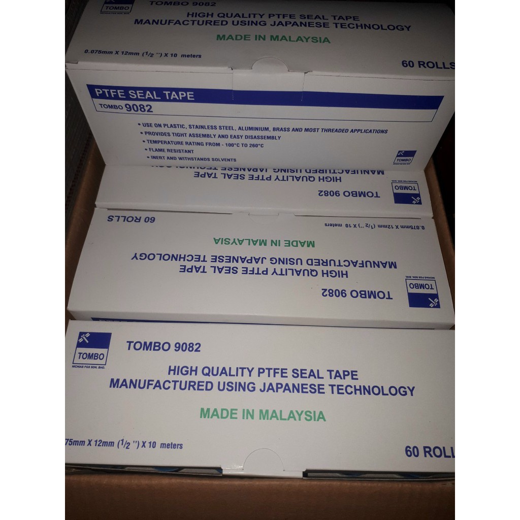 1 Cuộn Băng keo lụa quấn ống nước TOMBO MALAYSIA