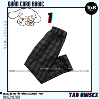 Quần Caro Basic (size nhỏ)