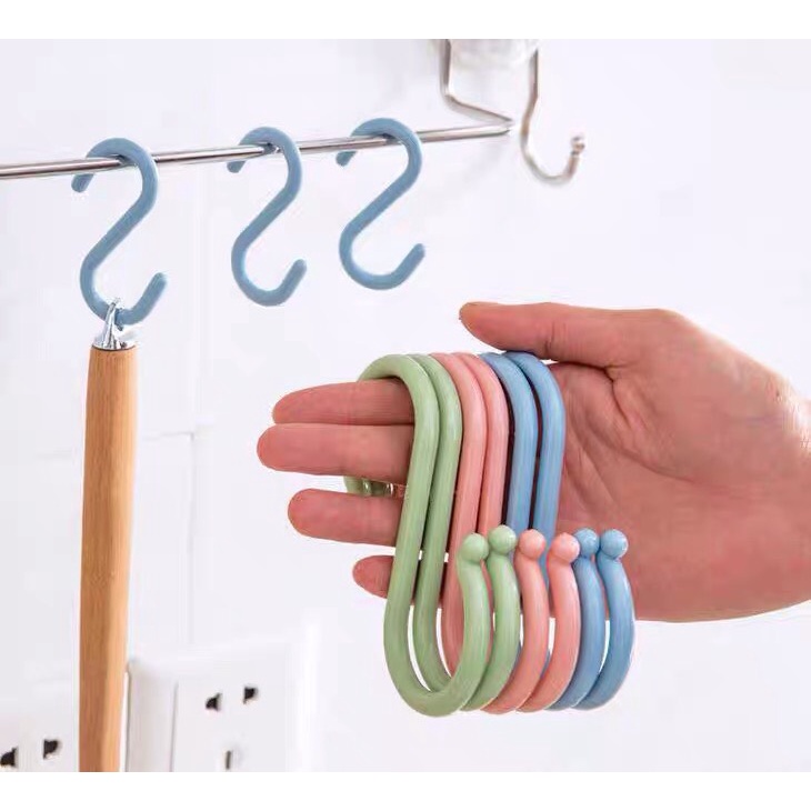 Móc Treo Đồ Hình Chữ S Nhựa Cao Cấp ,Treo Hàng Hóa (1chiếc) 2194 Lavio Store