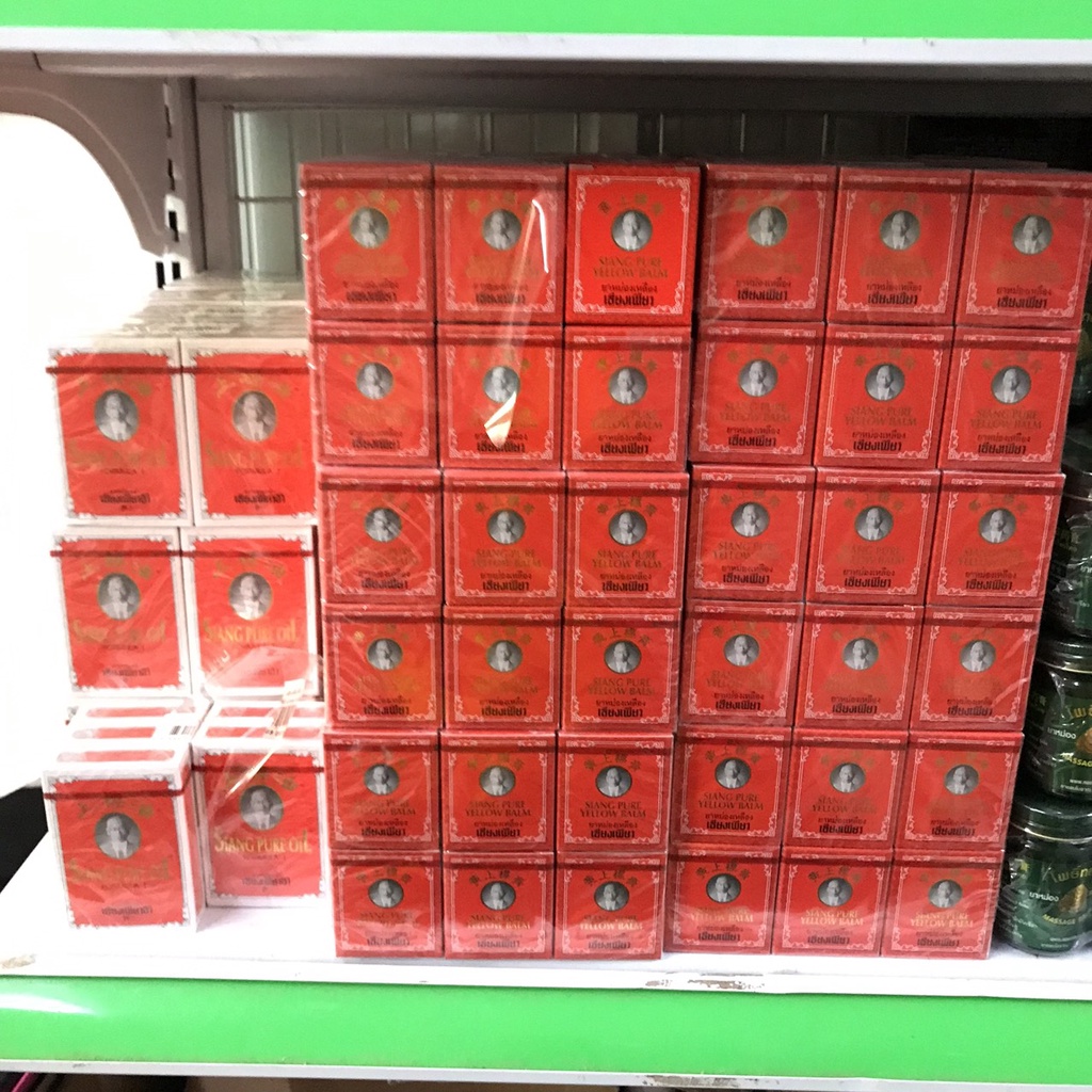 Dầu Ông Già Thái Lan Siang Pure Nước Đỏ 3cc/7cc